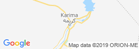 Kuraymah map